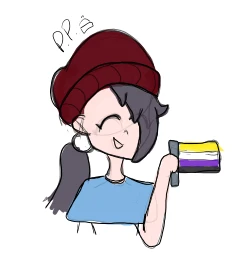 Chloe nonbinary flag