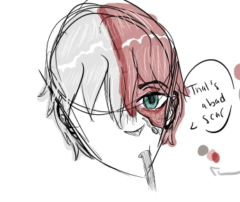 That’s a bad scar- wip finished ajjskaa